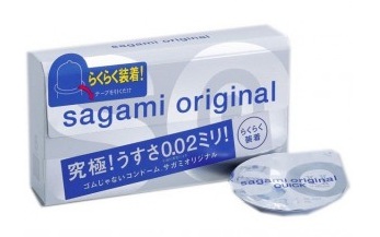 Ультратонкие презервативы Sagami Original QUICK - 6 шт. - Sagami - купить с доставкой в Реутове