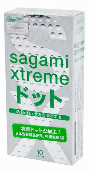 Презервативы Sagami Xtreme Type-E с точками - 10 шт. - Sagami - купить с доставкой в Реутове