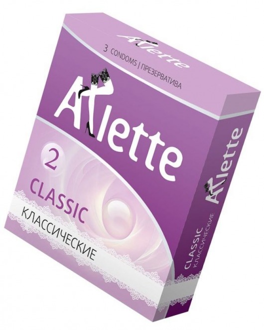 Классические презервативы Arlette Classic - 3 шт. - Arlette - купить с доставкой в Реутове