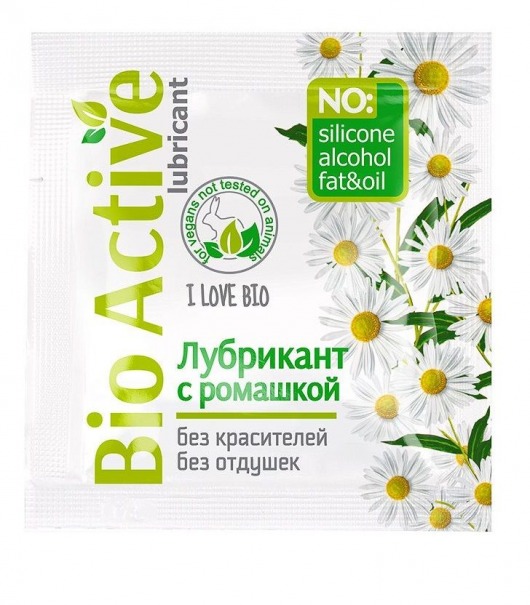 Пробник лубриканта на водной основе Bio Active - 3 гр. - Биоритм - купить с доставкой в Реутове