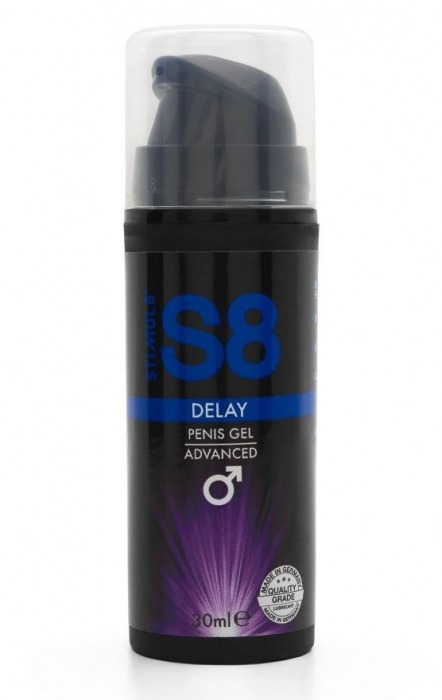 Пролонгирующий гель для мужчин S8 Delay Gel - 30 мл. - Stimul8 - купить с доставкой в Реутове