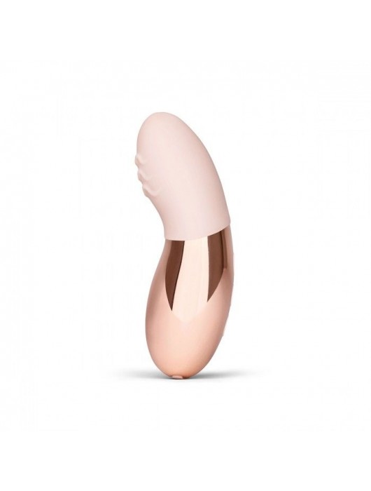 Пудровый утяжеленный премиум-вибратор Le Wand Point - Le Wand