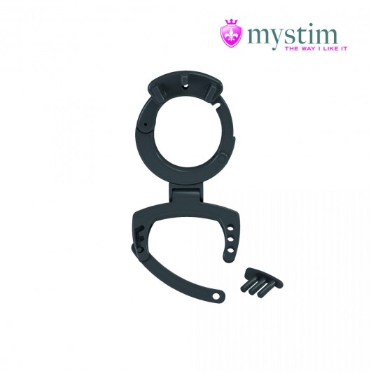 Пояс верности с электростимуляцией Pubic Enemy No 3 - MyStim - купить с доставкой в Реутове