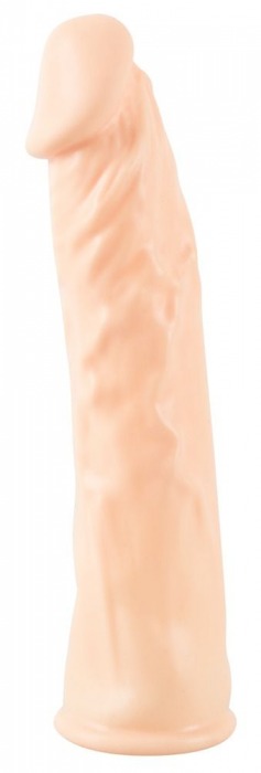 Телесная насадка-удлинитель Silicone Extension - 19 см. - Orion - в Реутове купить с доставкой