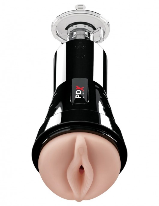 Телесный вибромастурбатор-вагина Cock Compressor Vibrating Stroker - Pipedream - в Реутове купить с доставкой