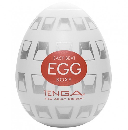 Мастурбатор-яйцо EGG Boxy - Tenga - в Реутове купить с доставкой