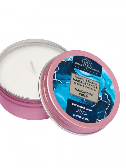 Массажная свеча  Весенняя роса - БиоМед - купить с доставкой в Реутове
