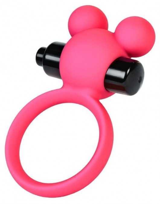 Розовое виброкольцо на пенис A-Toys - A-toys - в Реутове купить с доставкой