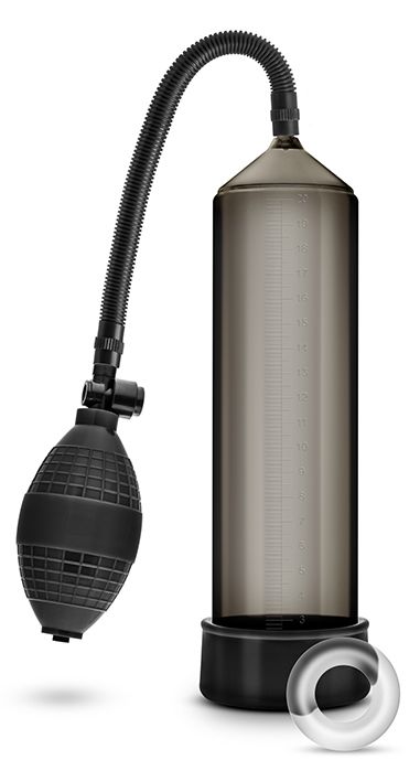 Черная вакуумная помпа VX101 Male Enhancement Pump - Blush Novelties - в Реутове купить с доставкой