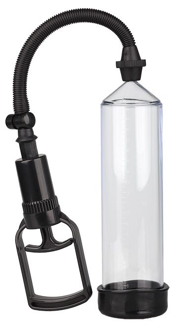 Прозрачная вакуумная помпа TRIGGER HANDLE PENIS PUMP - Dream Toys - в Реутове купить с доставкой