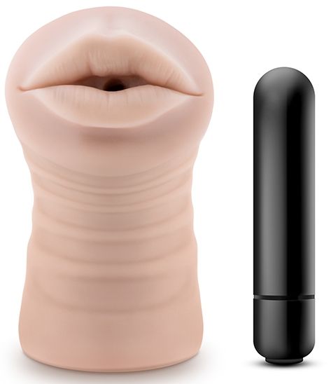 Телесный мастурбатор-ротик Skye - Blush Novelties - в Реутове купить с доставкой