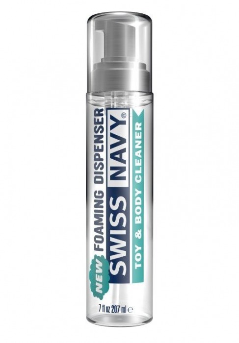 Очищающая пенка для игрушек и тела Swiss Navy Toy   Body Cleaner Foamer - 207 мл. - Swiss navy - купить с доставкой в Реутове