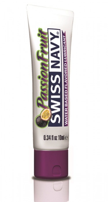Лубрикант Swiss Navy Passion Fruit Lube с ароматом маракуйи - 10 мл. - Swiss navy - купить с доставкой в Реутове