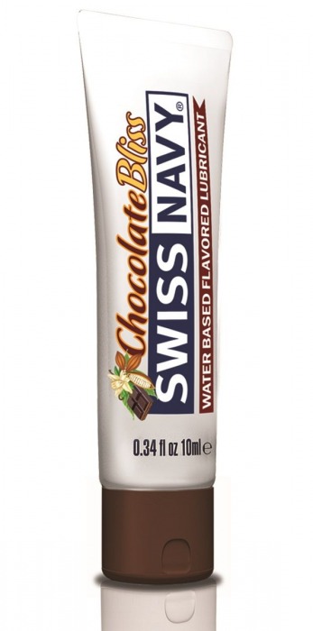 Лубрикант с ароматом шоколада Swiss Navy Chocolate Bliss Lube - 10 мл. - Swiss navy - купить с доставкой в Реутове