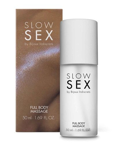 Массажный гель Slow Sex Full Body Massage - 50 мл. - Bijoux Indiscrets - купить с доставкой в Реутове