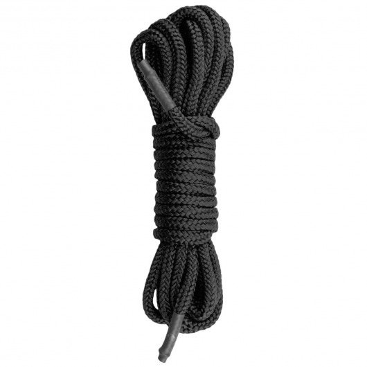 Черная веревка для бондажа Easytoys Bondage Rope - 5 м. - Easy toys - купить с доставкой в Реутове
