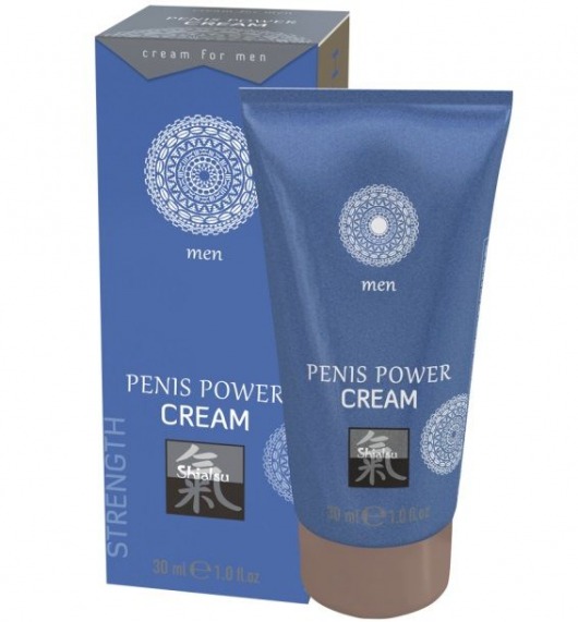 Возбуждающий крем для мужчин Penis Power Cream - 30 мл. - Shiatsu - купить с доставкой в Реутове