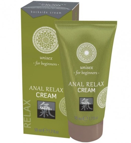 Анальный крем Anal Relax Cream - 50 мл. - Shiatsu - купить с доставкой в Реутове