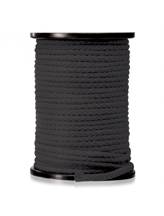 Черная веревка для связывания Bondage Rope - 60,9 м. - Pipedream - купить с доставкой в Реутове