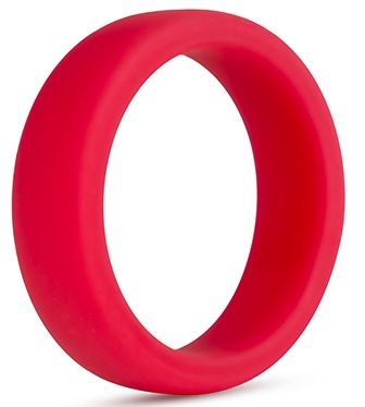 Красное эрекционное кольцо Silicone Go Pro Cock Ring - Blush Novelties - в Реутове купить с доставкой