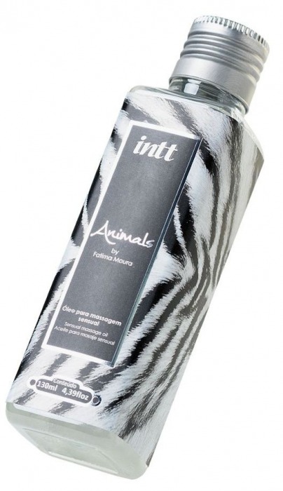 Массажное масло ANIMALS by Fatima Moura с возбуждающим эффектом - 130 мл. - INTT - купить с доставкой в Реутове