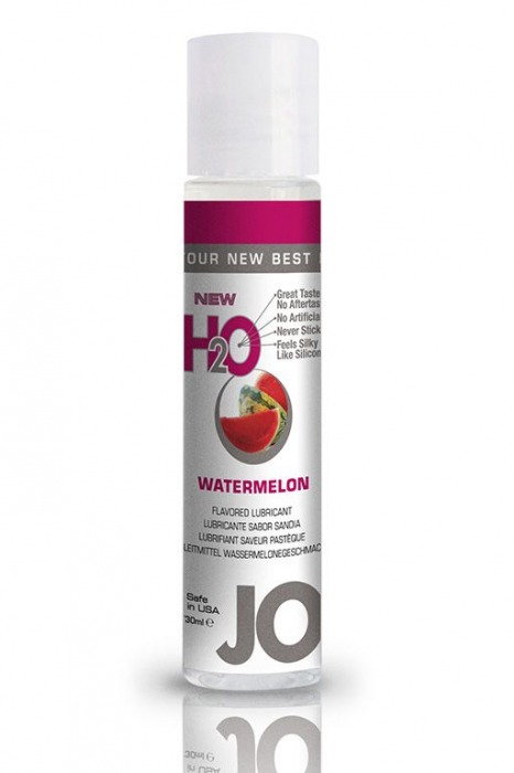 Лубрикант с ароматом арбуза JO Flavored Watermelon - 30 мл. - System JO - купить с доставкой в Реутове