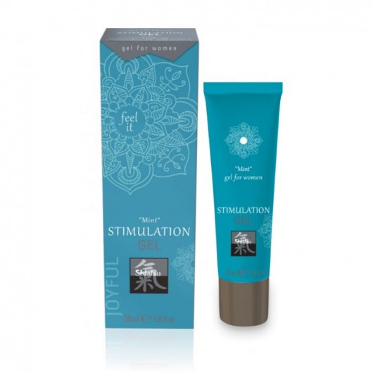 Возбуждающий интимный гель STIMULATION GEL Mint - 30 мл. - Shiatsu - купить с доставкой в Реутове