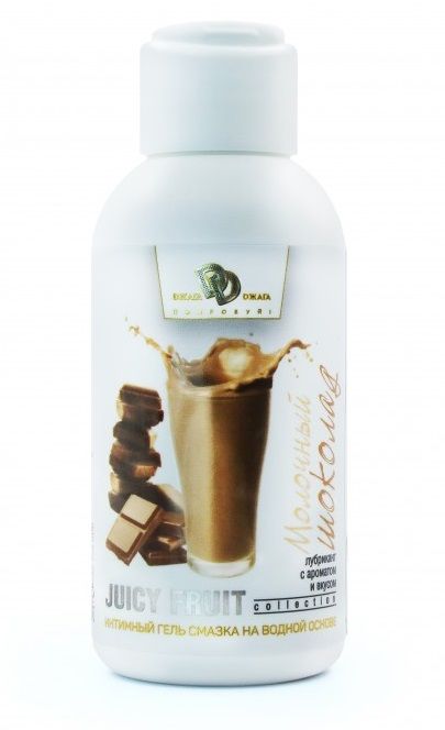 Интимный гель-смазка JUICY FRUIT с ароматом молочного шоколада - 100 мл. - БиоМед - купить с доставкой в Реутове