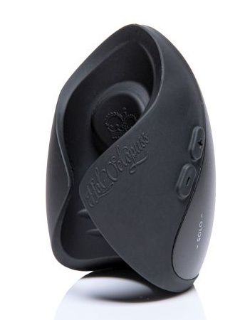 Черный инновационный мужской вибратор PULSE SOLO ESSENTIAL - Hot Octopuss - в Реутове купить с доставкой