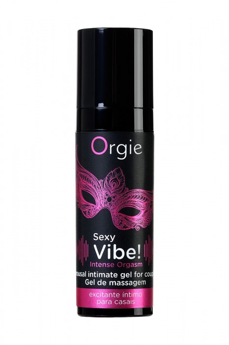 Гель для массажа ORGIE Sexy Vibe Intense Orgasm - 15 мл. - ORGIE - купить с доставкой в Реутове