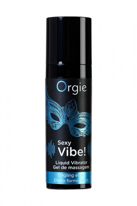 Гель для массажа ORGIE Sexy Vibe Liquid Vibrator с эффектом вибрации - 15 мл. - ORGIE - купить с доставкой в Реутове