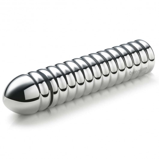 Рельефный фаллос для интенсивного электросекса Groovey George - 20 см. - MyStim - купить с доставкой в Реутове