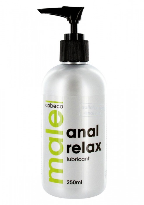 Анальный лубрикант MALE Cobeco Anal Relax Lubricant - 250 мл. - Cobeco - купить с доставкой в Реутове