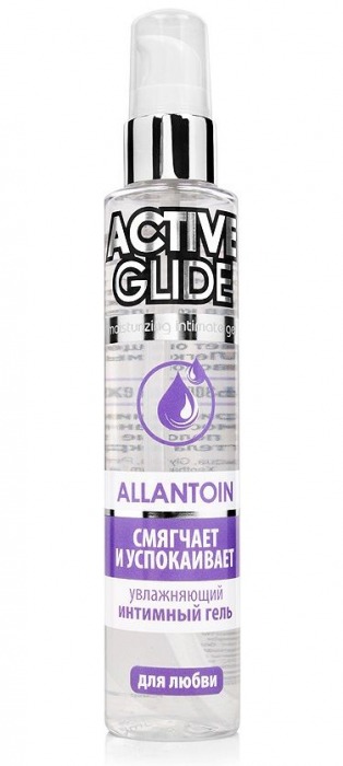 Увлажняющий интимный гель Active Glide Allantoin - 100 гр. - Биоритм - купить с доставкой в Реутове