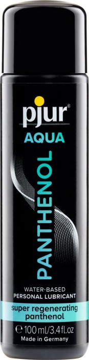 Лубрикант на водной основе с пантенолом pjur AQUA Panthenol - 100 мл. - Pjur - купить с доставкой в Реутове