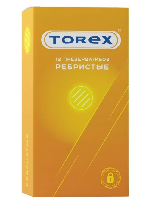 Текстурированные презервативы Torex  Ребристые  - 12 шт. - Torex - купить с доставкой в Реутове