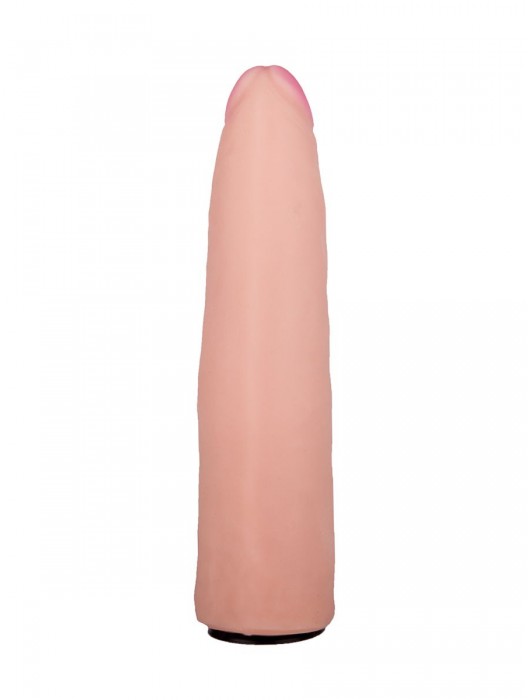 Пояс-трусики с насадкой Glamour Silver - 15,5 см. - LOVETOY (А-Полимер) - купить с доставкой в Реутове