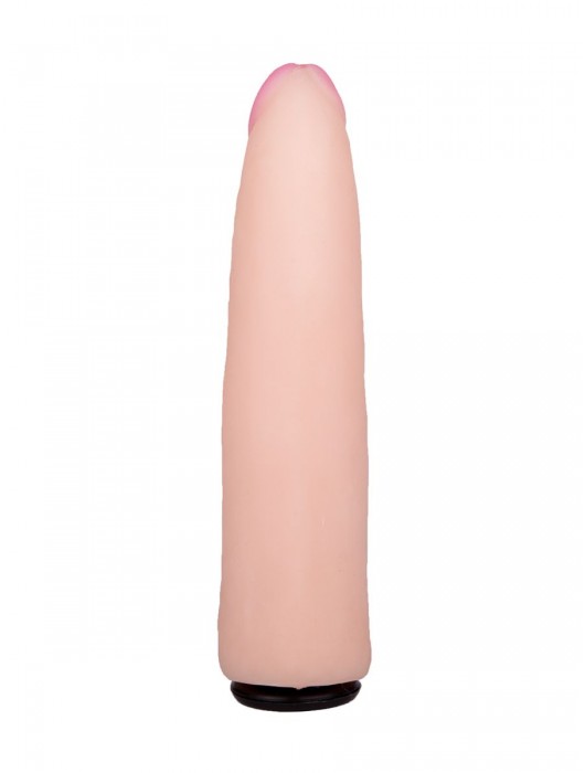 Пояс-трусики с насадкой Glamour - 17 см. - LOVETOY (А-Полимер) - купить с доставкой в Реутове