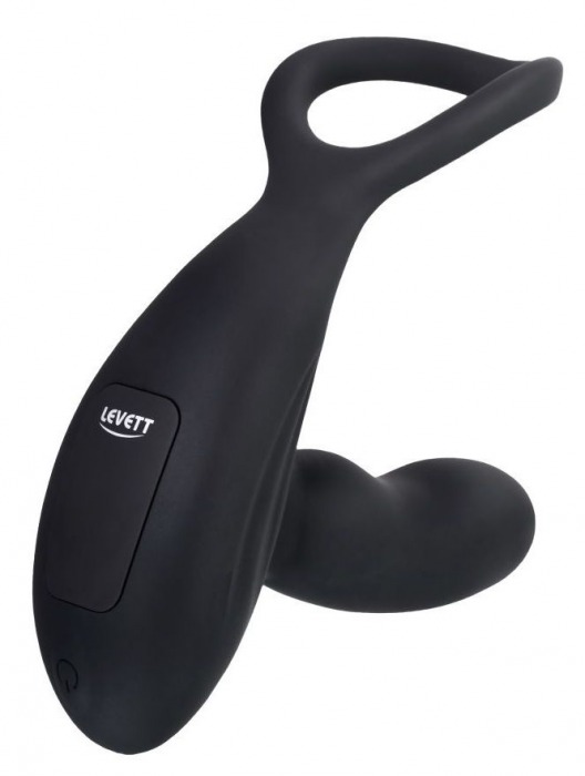 Черный стимулятор простаты Maud с вибрацией - Levett - в Реутове купить с доставкой