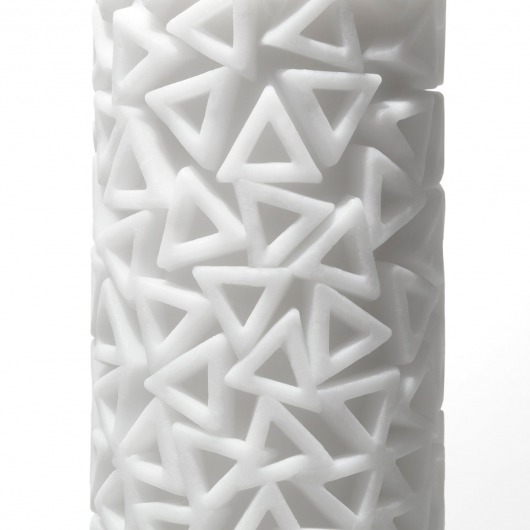 Белый 3D мастурбатор PILE - Tenga - в Реутове купить с доставкой