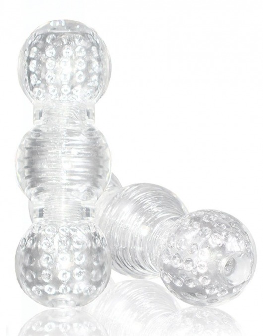 Прозрачный фигурный мастурбатор Master Stroker - Blush Novelties - в Реутове купить с доставкой