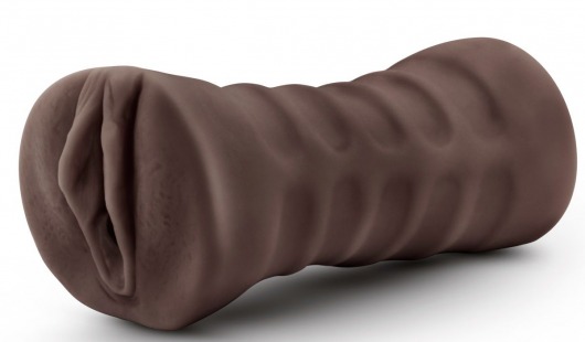 Коричневый мастурбатор-вагина Hot Chocolate Brianna - Blush Novelties - в Реутове купить с доставкой