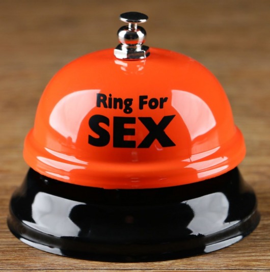 Настольный звонок RING FOR SEX - Сима-Ленд - купить с доставкой в Реутове