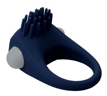 Синее эрекционное виброкольцо STIMU RING - Dream Toys - в Реутове купить с доставкой