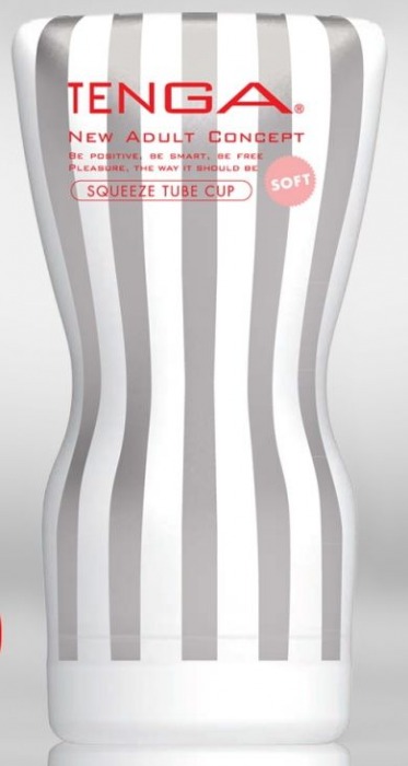 Мастурбатор TENGA Squeeze Tube Cup Soft - Tenga - в Реутове купить с доставкой