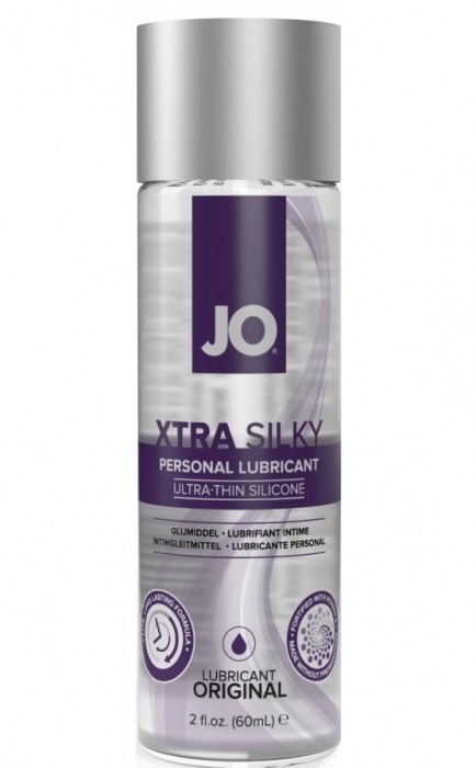 Лубрикант на силиконовой основе JO Xtra Silky - 60 мл. - System JO - купить с доставкой в Реутове