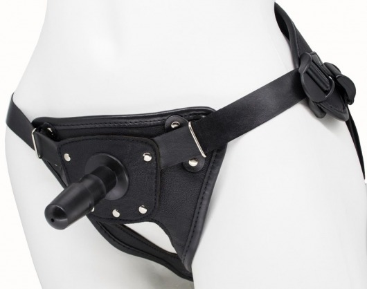 Черный пояс для насадок BEST CLASS STRAP - LOVETOY (А-Полимер) - купить с доставкой в Реутове