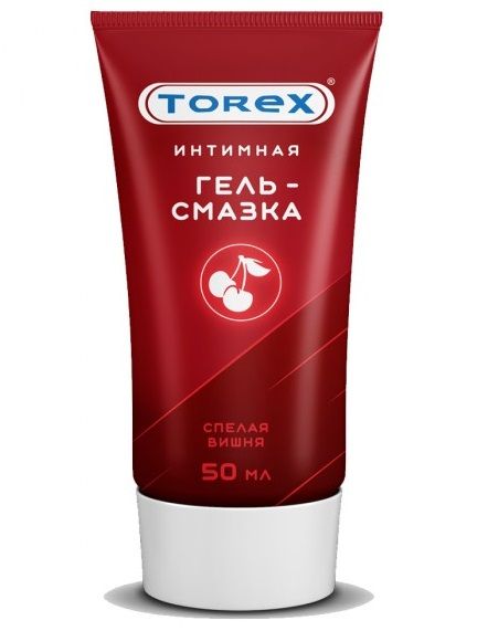 Смазка на водной основе TOREX  Спелая вишня  - 50 мл. - Torex - купить с доставкой в Реутове