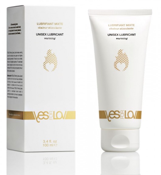 Лубрикант на водной основе с согревающим эффектом Warming Unisex Lubricant - 100 мл. - YESforLOV - купить с доставкой в Реутове