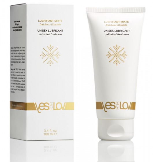 Лубрикант на водной основе с охлаждающим эффектом Unlimited Freshness Unisex Lubricant - 100 мл. - YESforLOV - купить с доставкой в Реутове